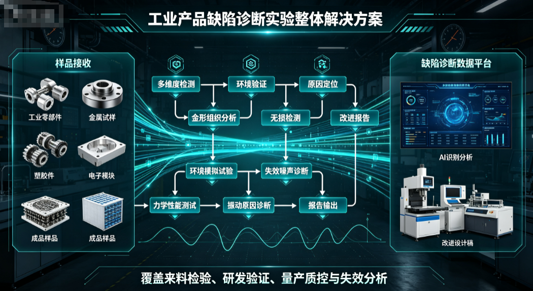 工业产品缺陷诊断实验整体解决方案（仪器配套专项方案）