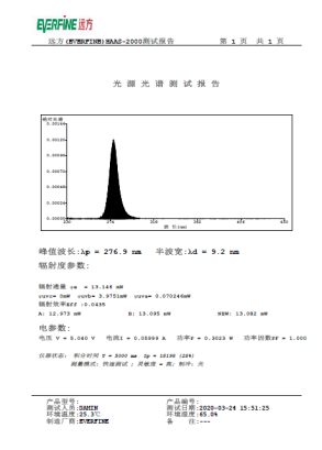 PCE-2000UV 紫外LED/模组辐射测试系统 图5