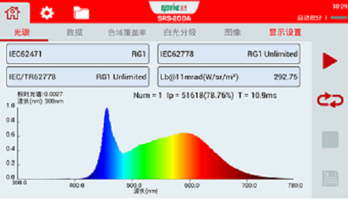 SRS-200A 光谱辐亮度辐射安全测量系统 图8