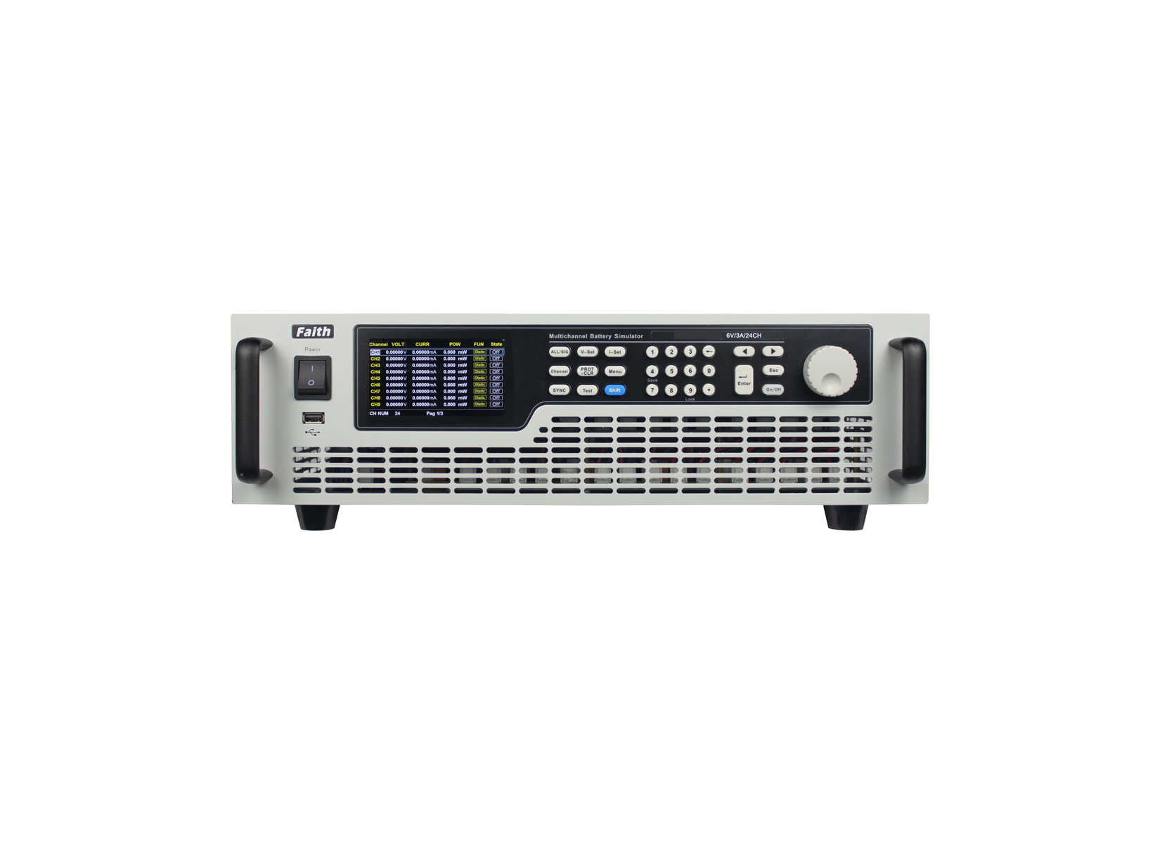 FT8331系列多通道电池模拟器(6V/15V/20V,24通道,电流单向)