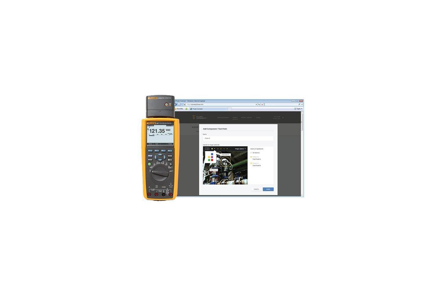 Fluke 287真有效值电子记录万用表 图3