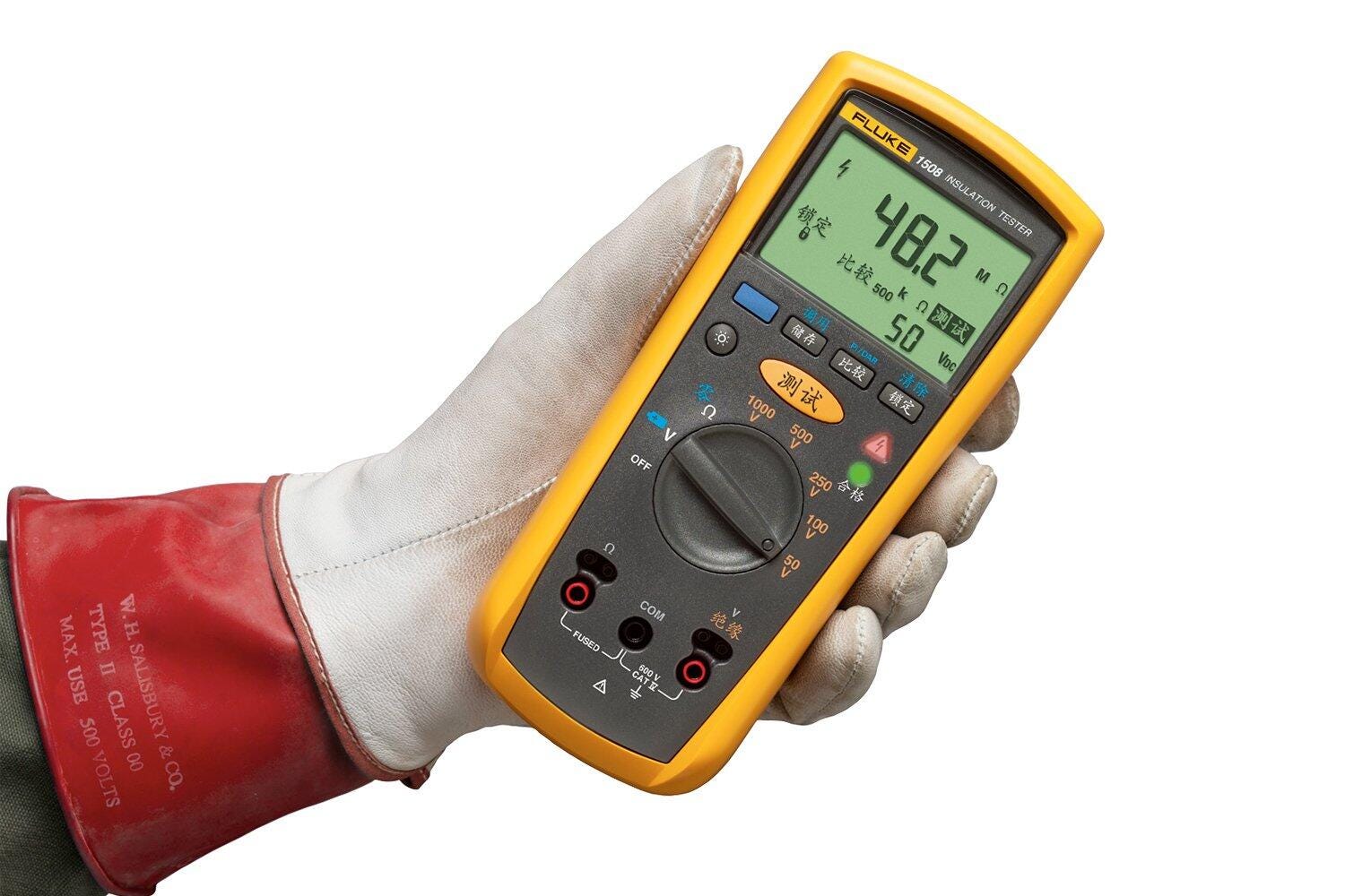 Fluke 1508 IND 绝缘电阻测试仪（数字“摇表”） 图3