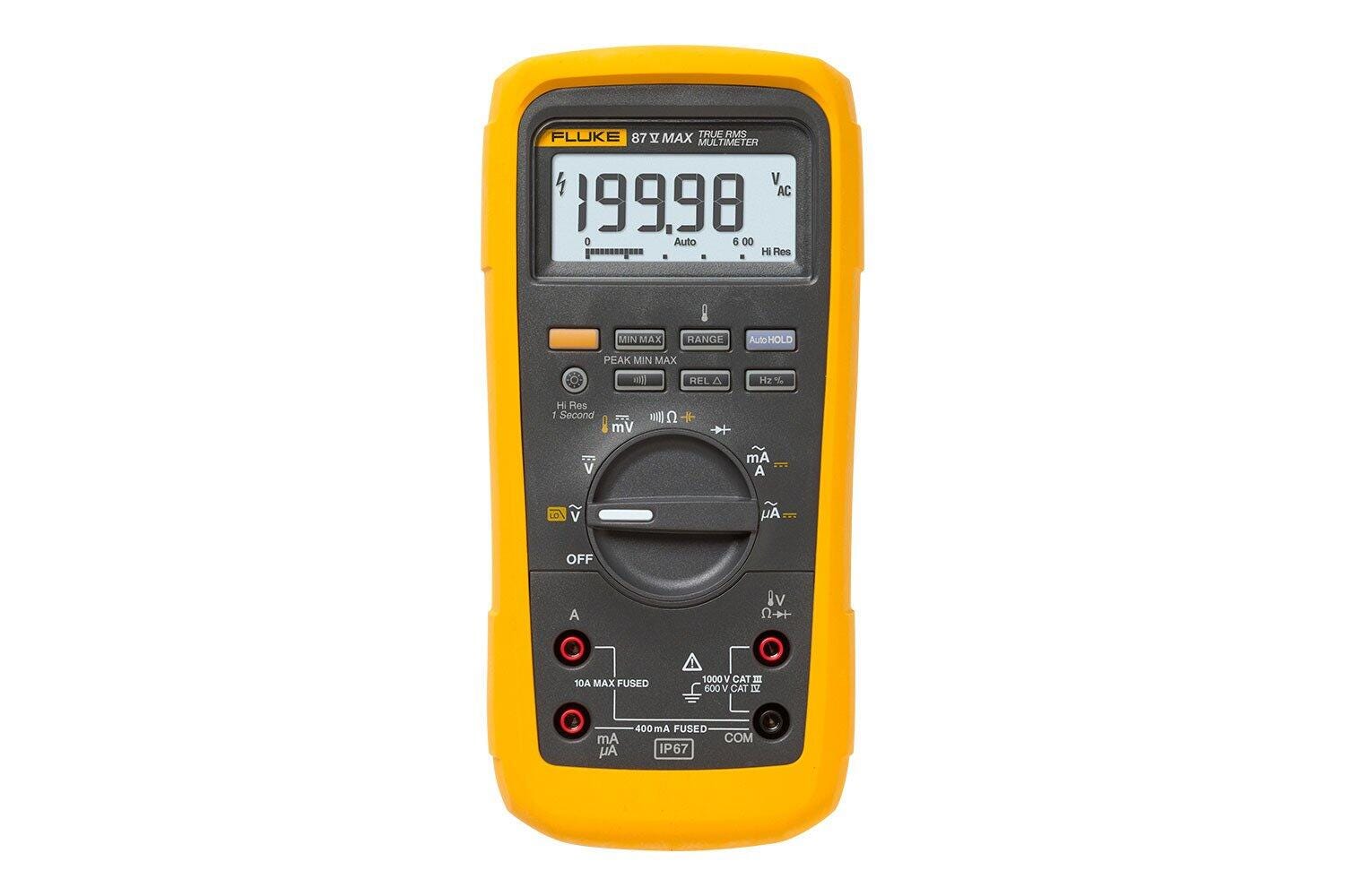 Fluke 87V MAX 真有效值数字万用表 图2