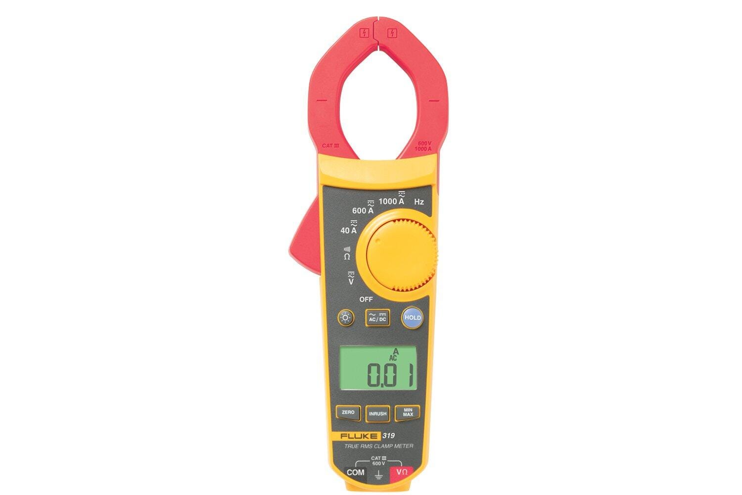 Fluke 317/319 真有效值交直流数字钳形表/电流表 图3