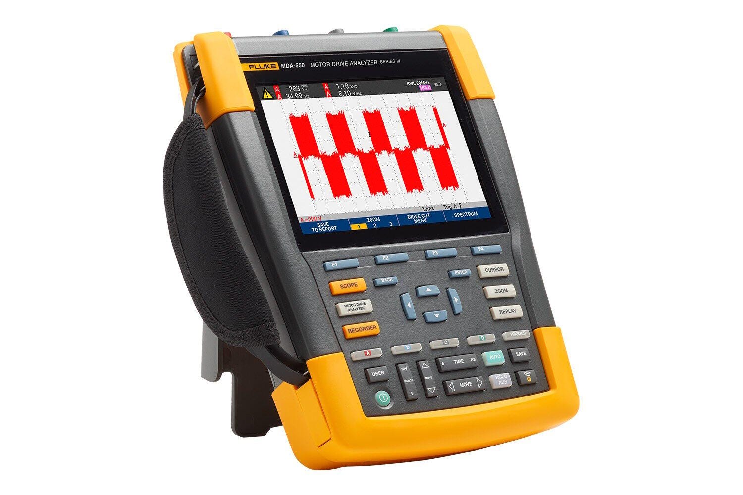 Fluke MDA-550 系列 III 电机驱动器分析仪 图3
