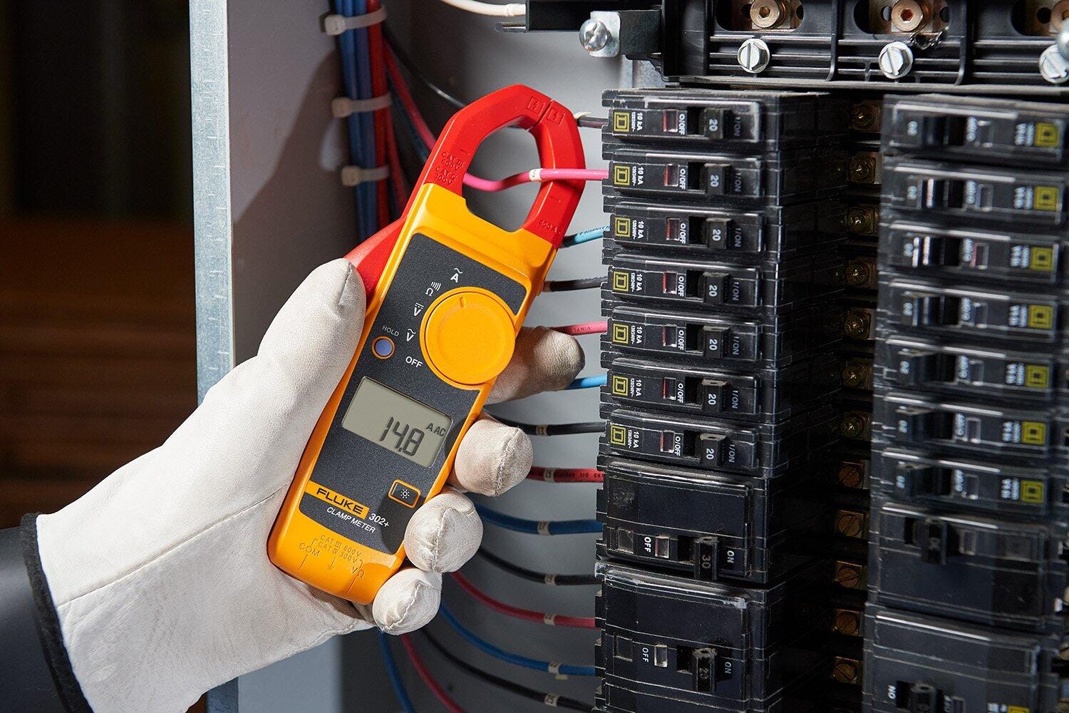 Fluke 302+钳形表 图6