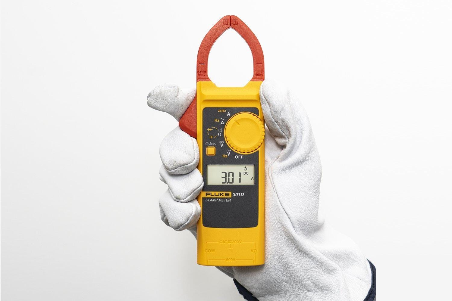 Fluke 301D 交直流刀锋系列钳形表 图3