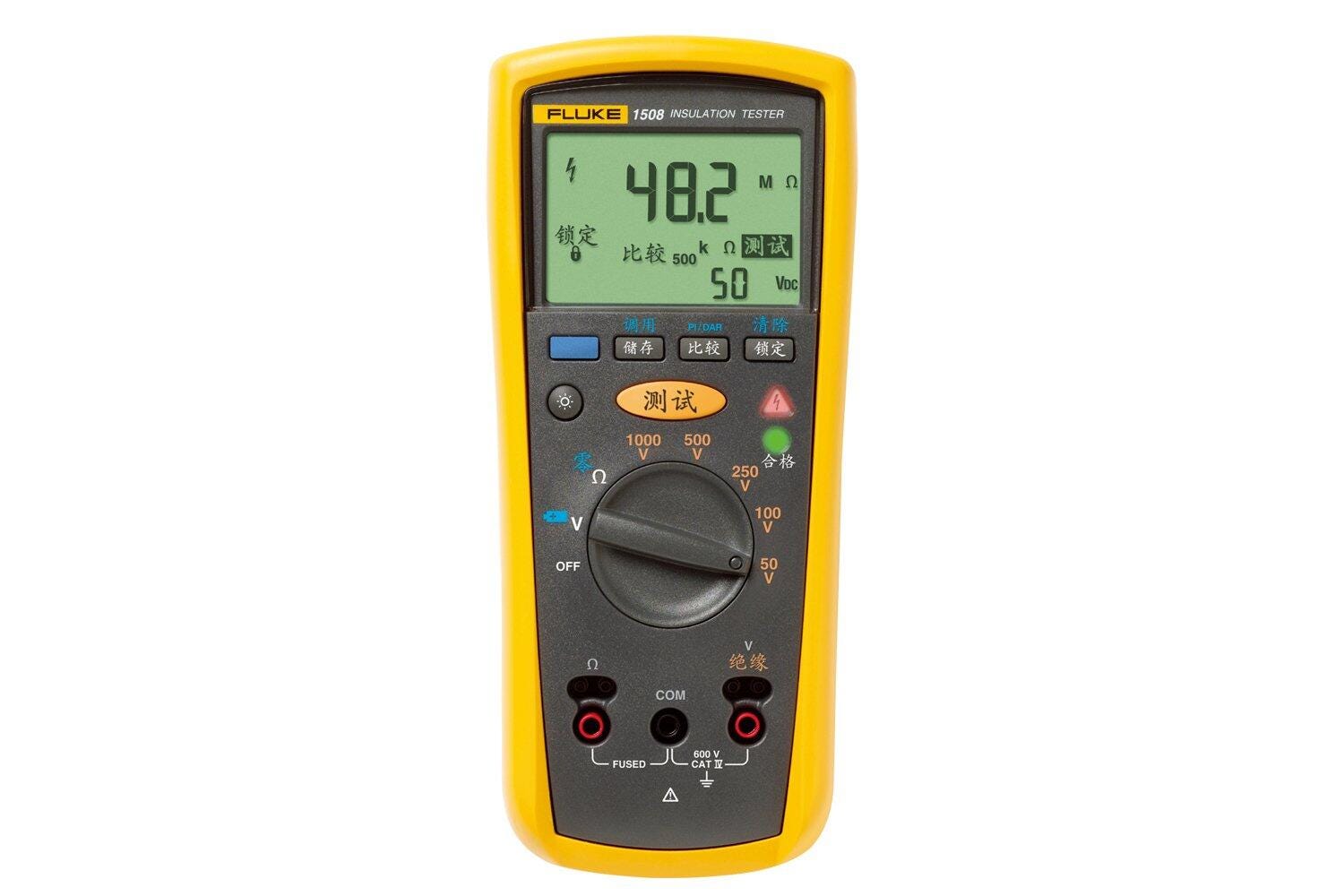 Fluke 1508 IND 绝缘电阻测试仪（数字“摇表”） 图2