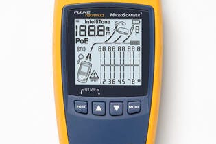 Fluke Networks MicroScanner™ 2 工业以太网线缆验测仪