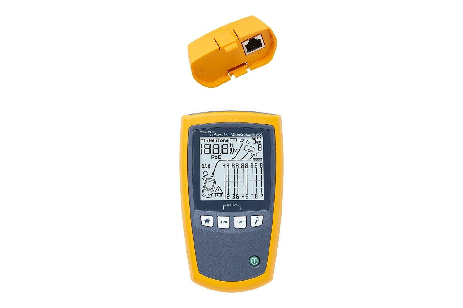 Fluke Networks MicroScanner™ PoE 线缆验测仪 图3