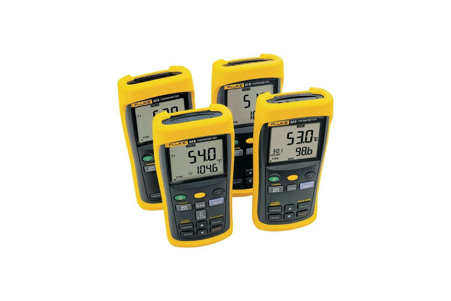 Fluke 53-IIB 单通道记录型接触式温度表 图3