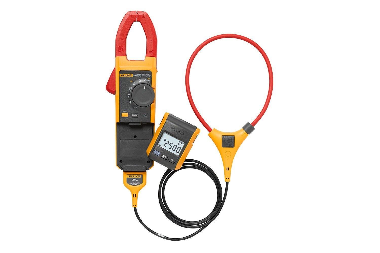 Fluke 381 远程显示直均方根交流/直流钳形表 ，采用 iFlex™ 图2