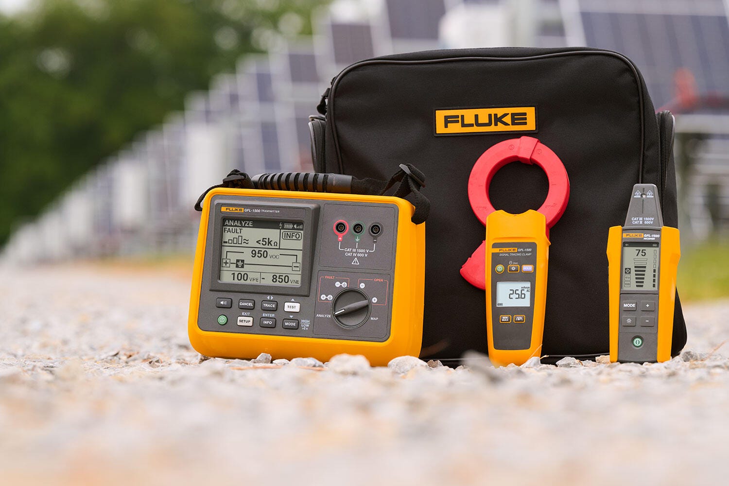 Fluke GFL-1500 光伏系统接地故障定位仪 图2