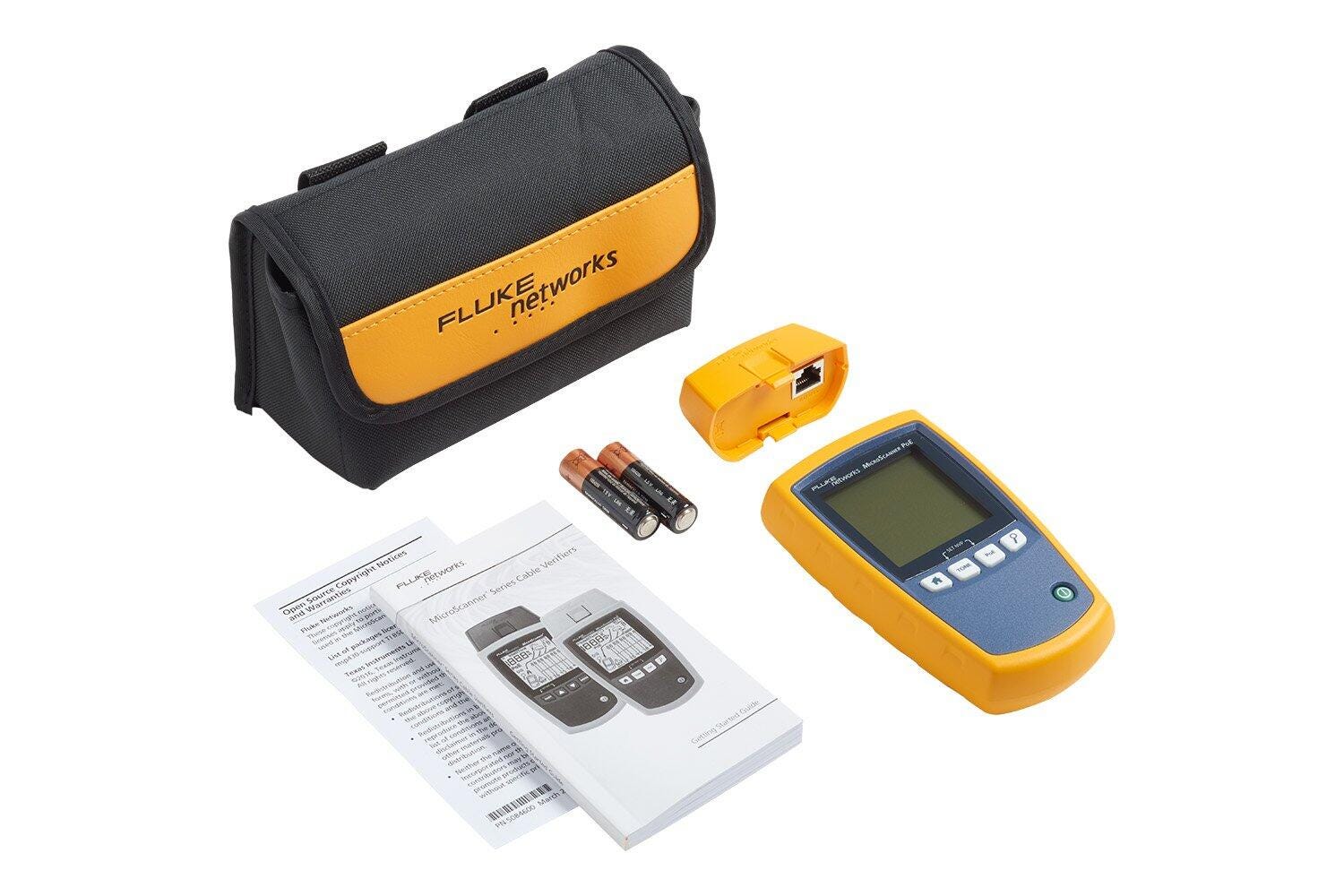 Fluke Networks MicroScanner™ PoE 线缆验测仪 图4