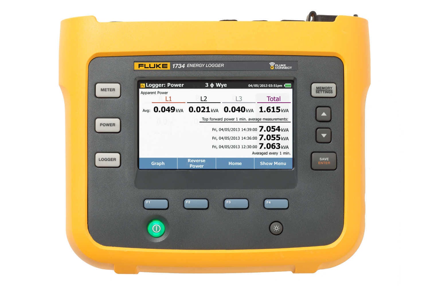 Fluke 1732 和 1734 手持式三相功率计 图2