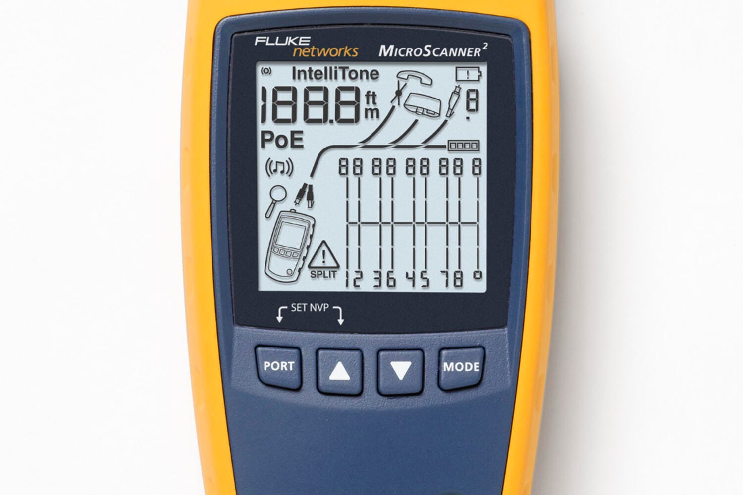 Fluke Networks MicroScanner™ 2 工业以太网线缆验测仪 图2
