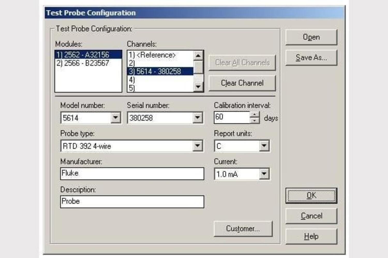 MET/TEMP II Temperature Calibration Software v5.2 图4
