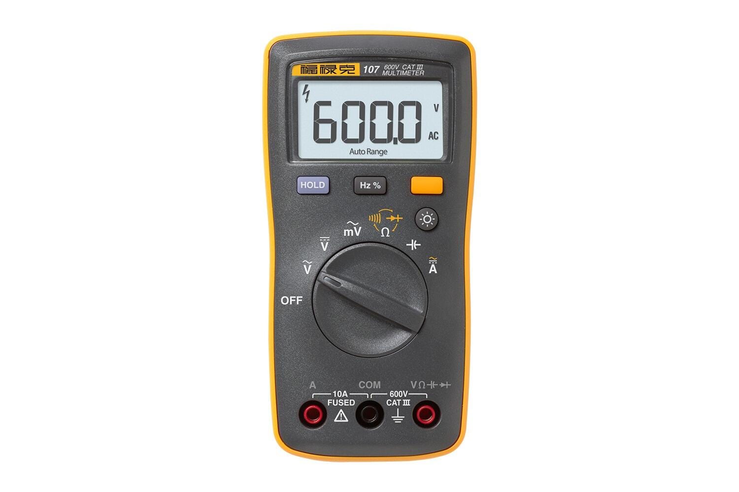 Fluke 107 掌上数字万用表 图2