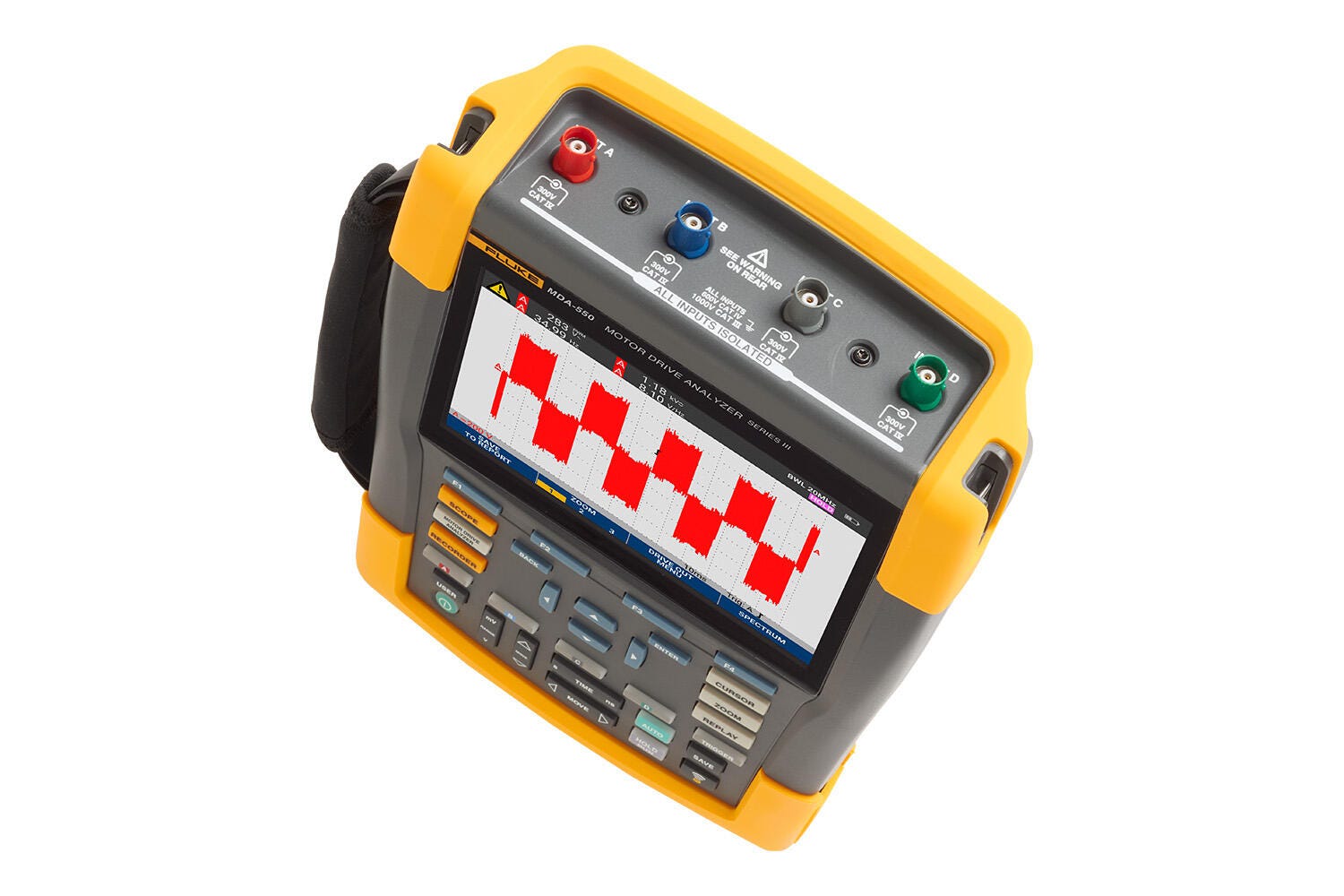 Fluke MDA-550 系列 III 电机驱动器分析仪 图4