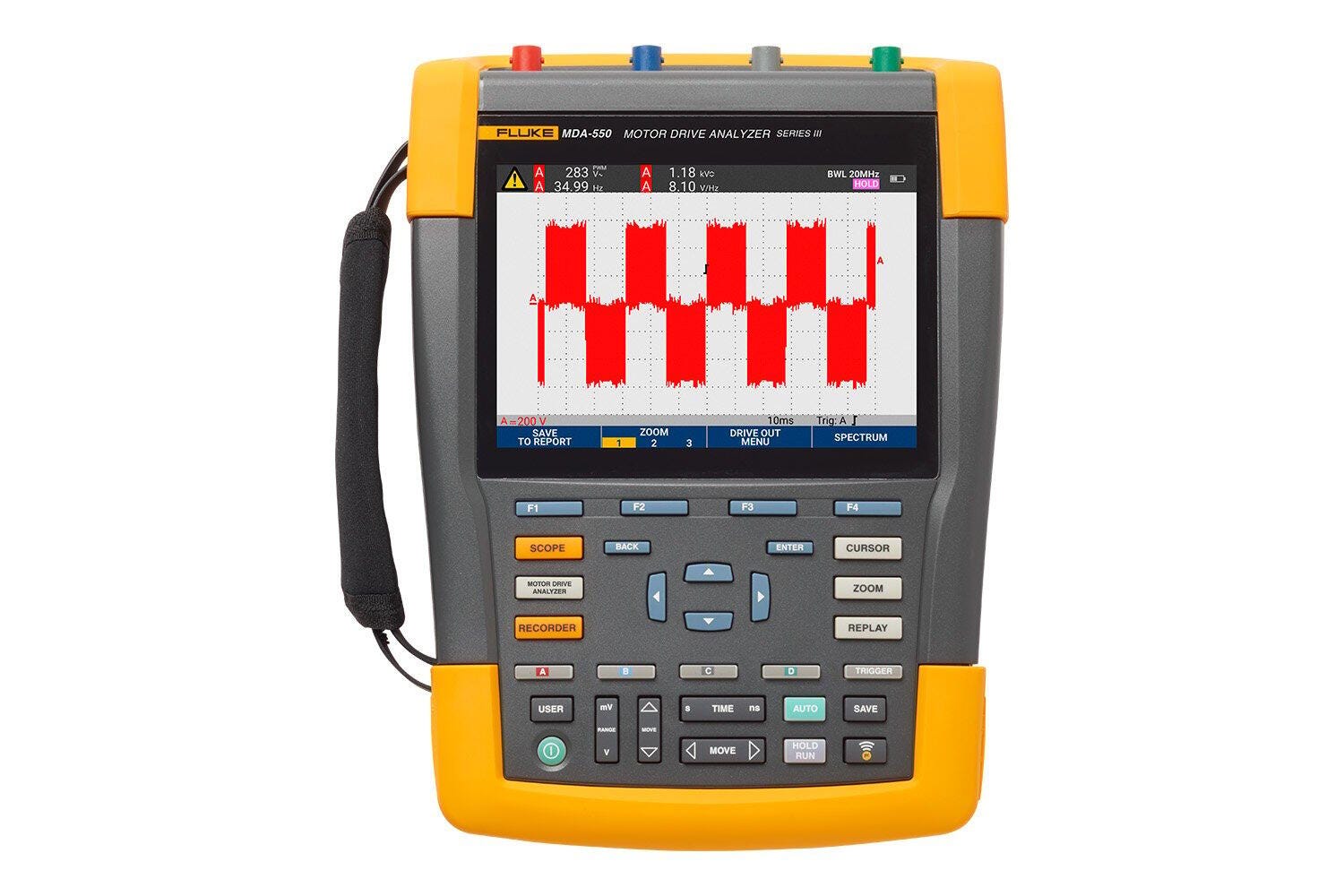 Fluke MDA-550 系列 III 电机驱动器分析仪 图2