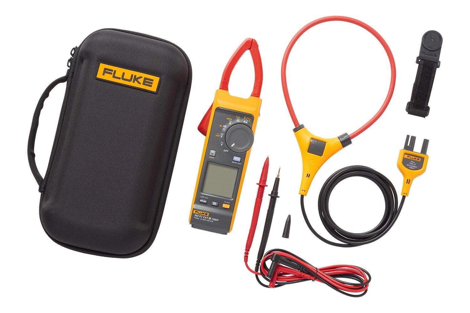 配备 iFlex 探头的 393 FC CAT III 1500 V 真有效值钳形表 图6
