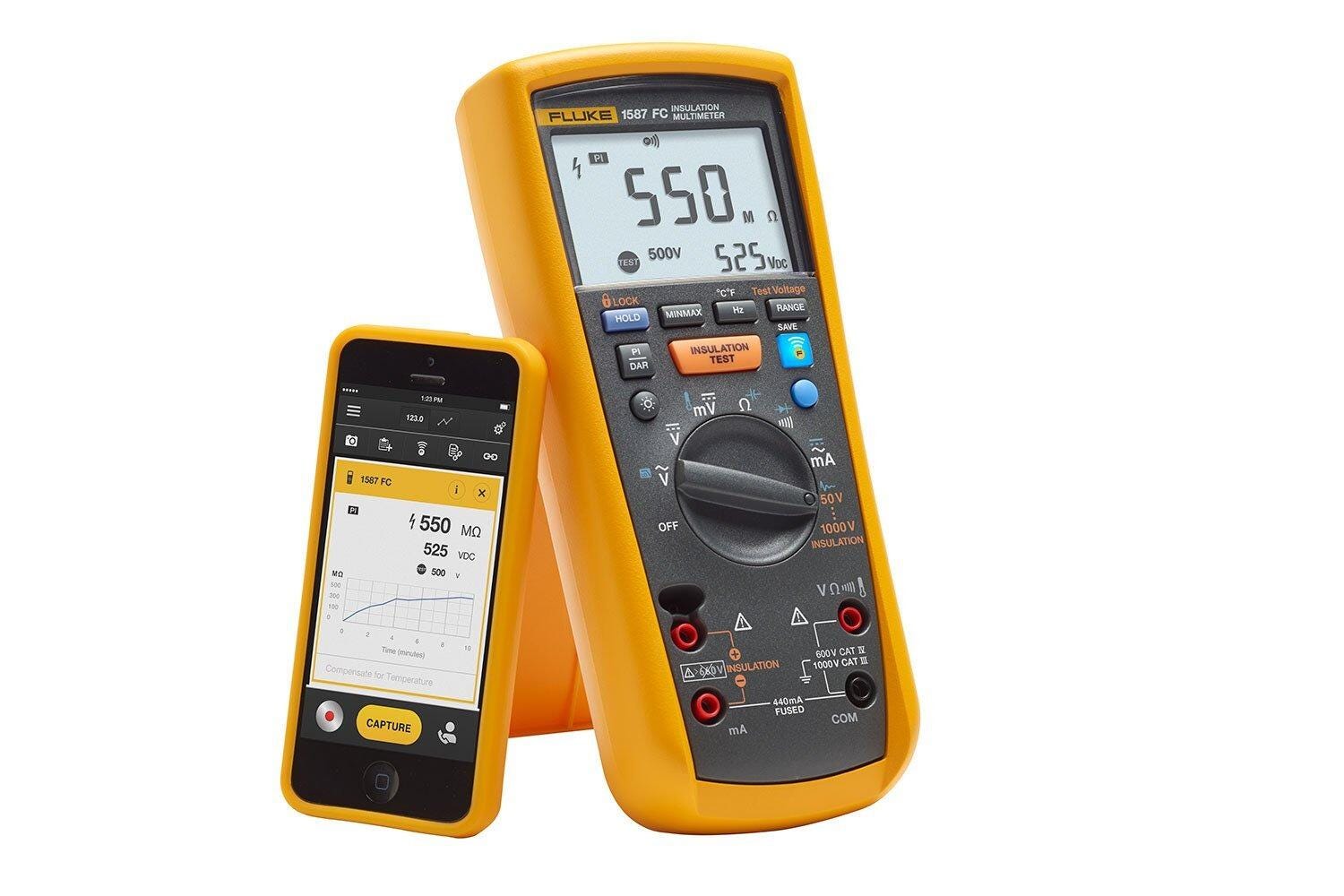 Fluke 1587C FC 绝缘万用表 图2
