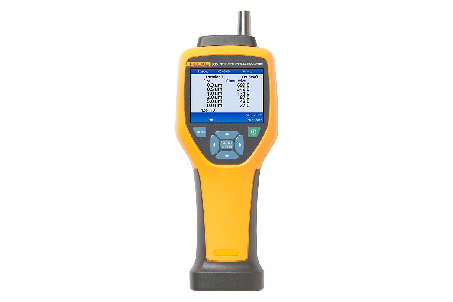 Fluke 985 空气尘埃粒子计数器 图2