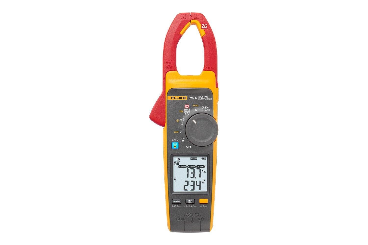 Fluke 378FC谐波与能效筛查钳表 图2