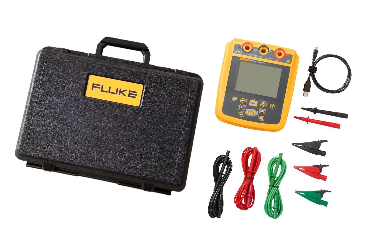 Fluke 1535 和 1537 绝缘电阻测试仪和兆欧表 图3