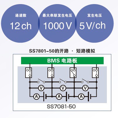 与实物电池或独立电源相比更安全地构筑模拟环境