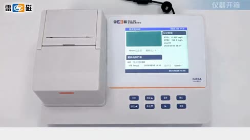 多参数水质分析仪 DGS-450 操作视频