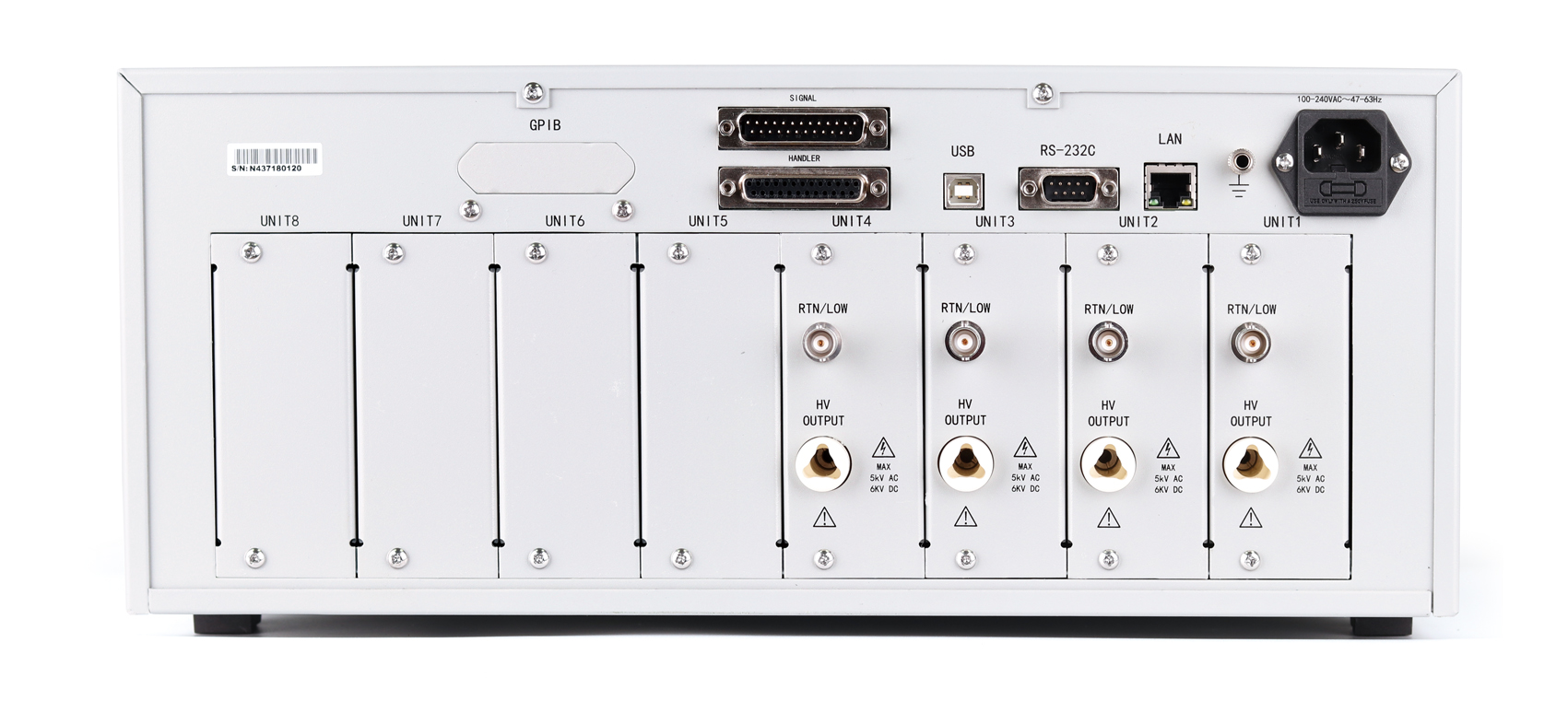 TH9010A *并行多通道耐压测试仪(含同惠TH9010并行多单元耐电压测试仪系统软件V1.2.5） 图5