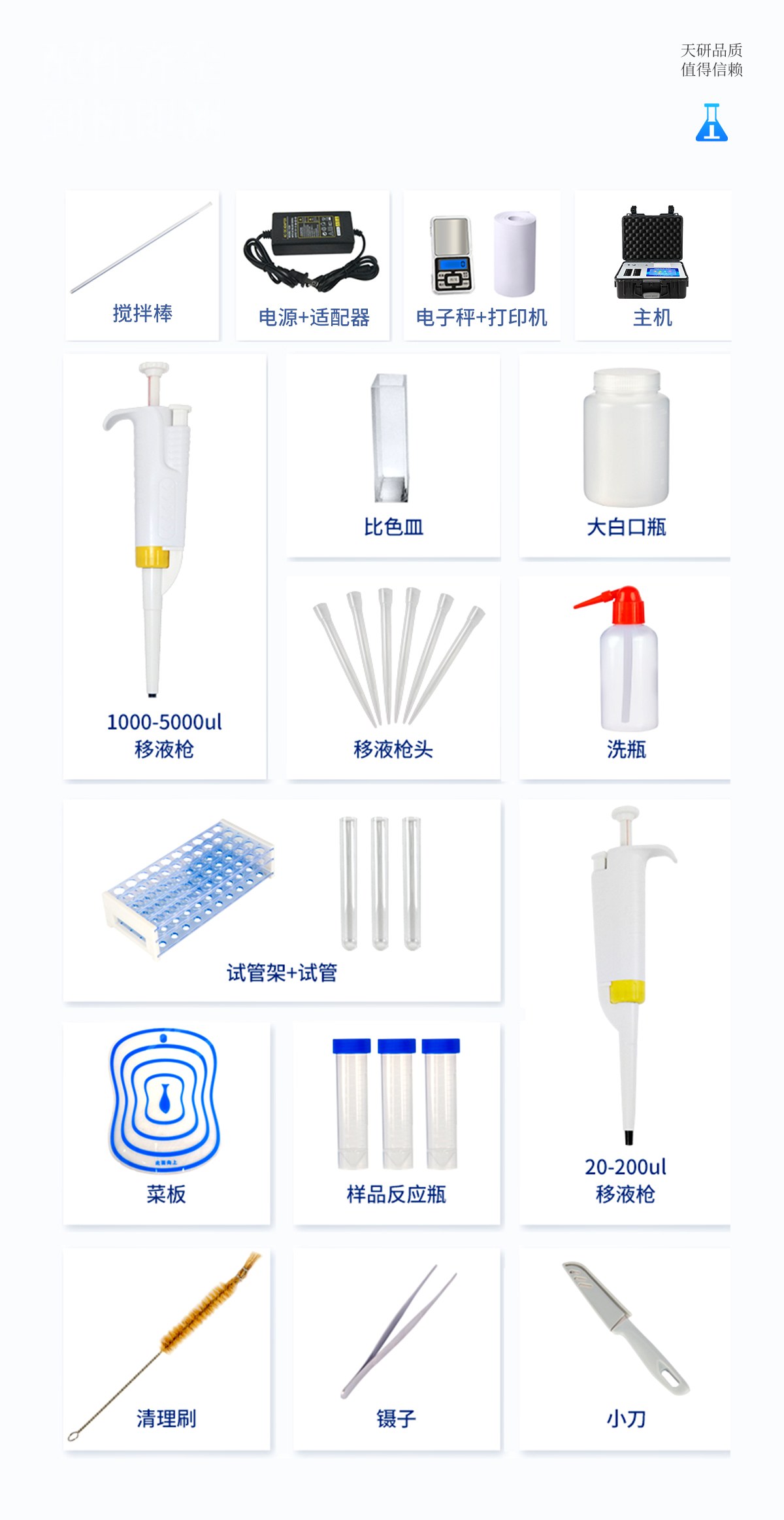 6通道便携式食品检测仪
