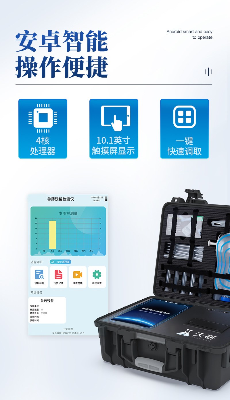 台式兽药残留检测仪