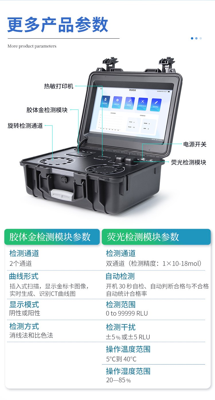 双金标食品安全检测仪