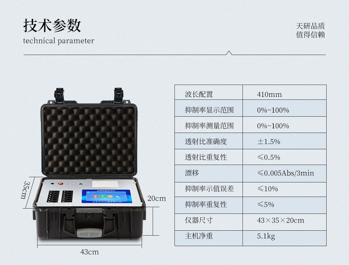 12通道便携式农残检测仪