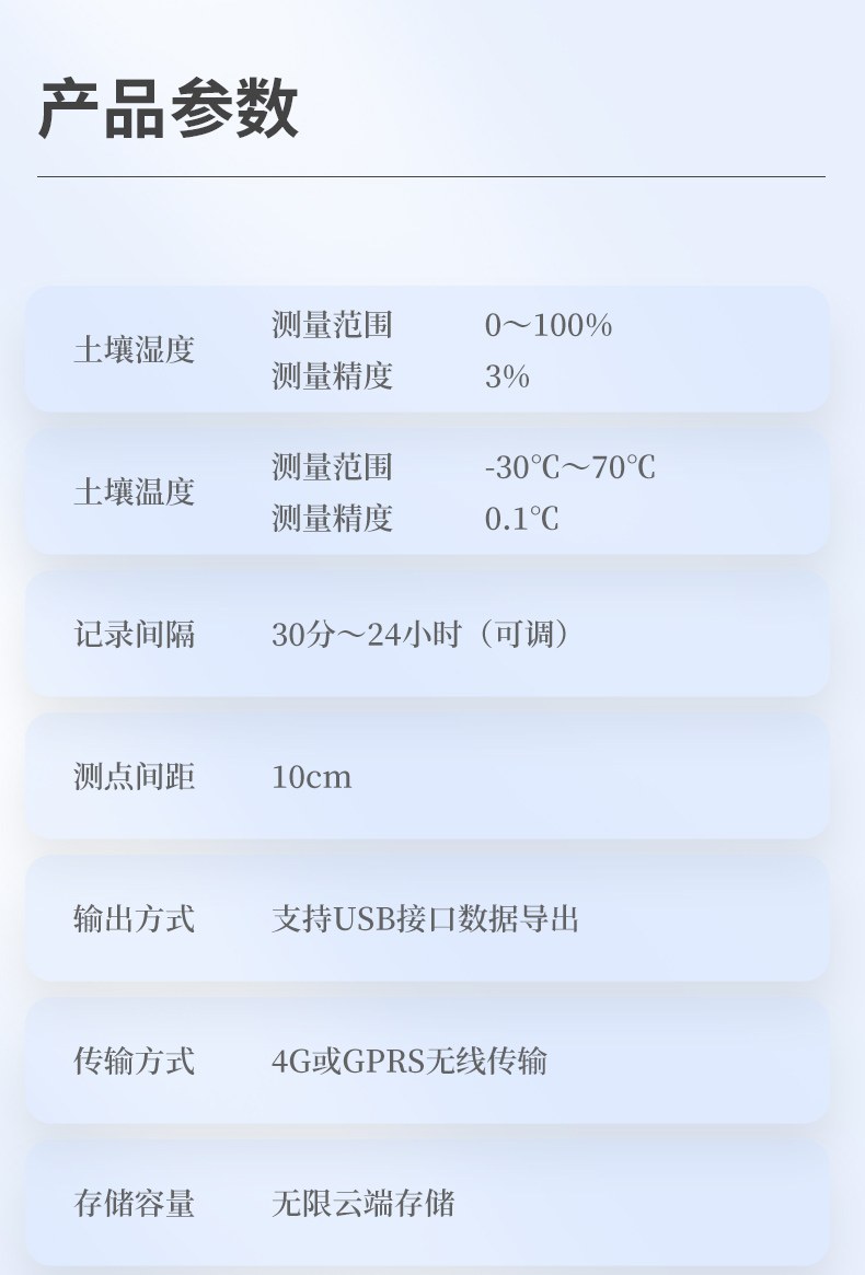 管式土壤墒情监测仪