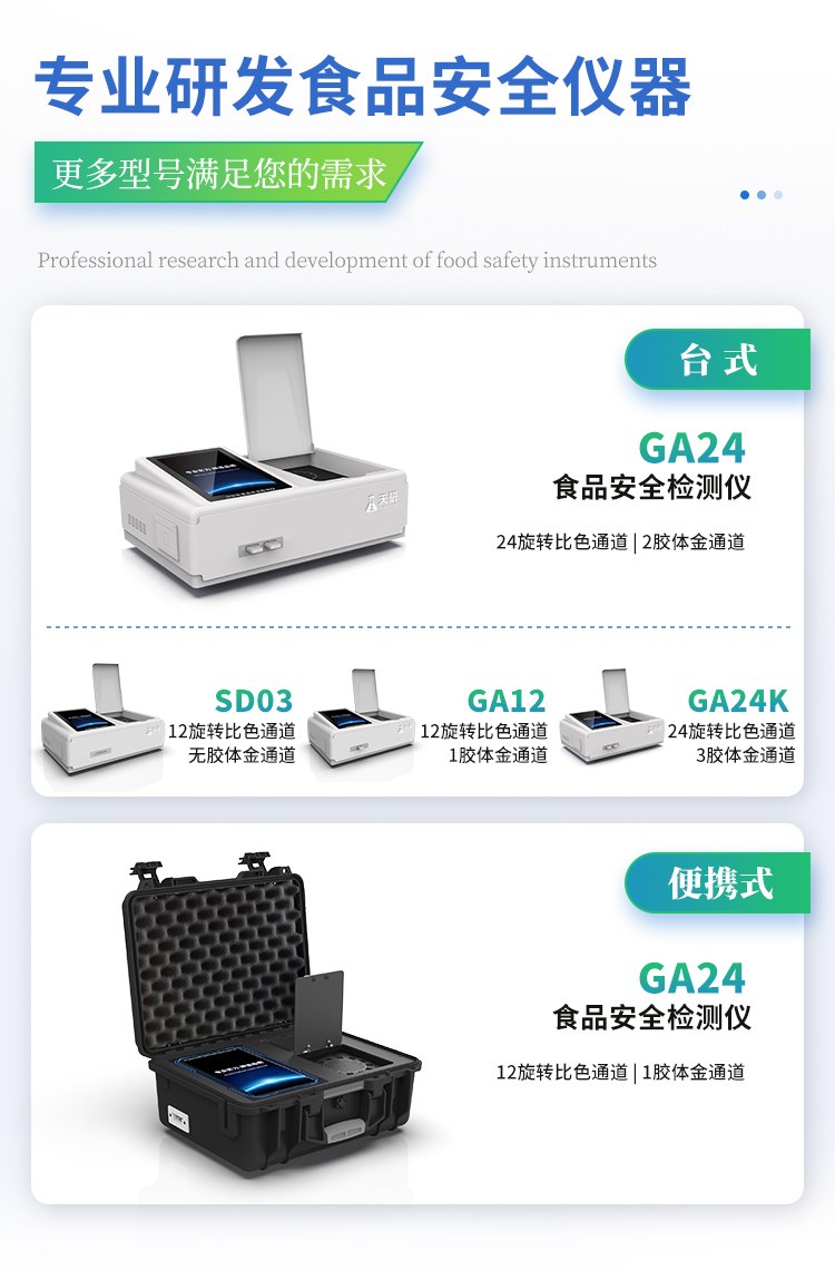 双金标食品安全检测仪