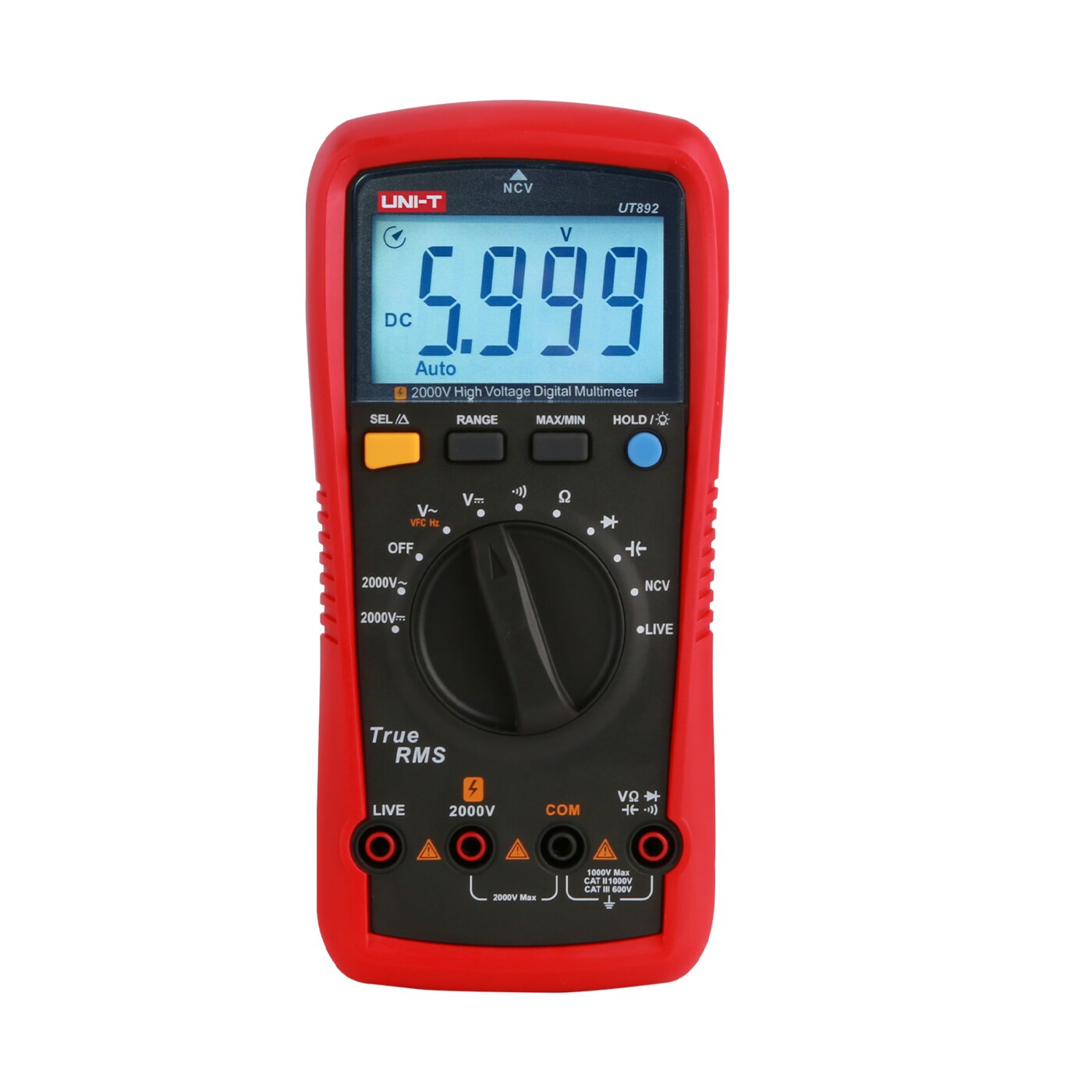 UT8922000V真有效值数字万用表
