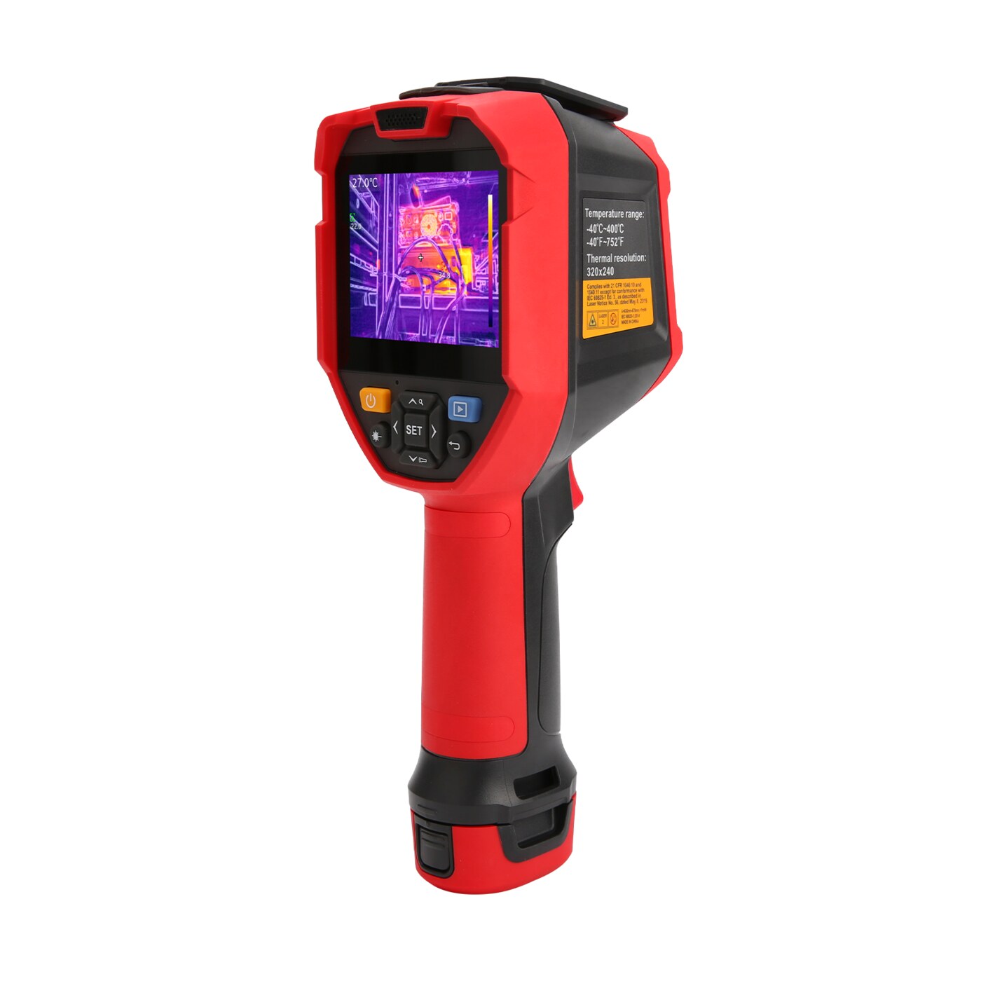 UTi320V+触屏激光测距红外热成像仪 图2
