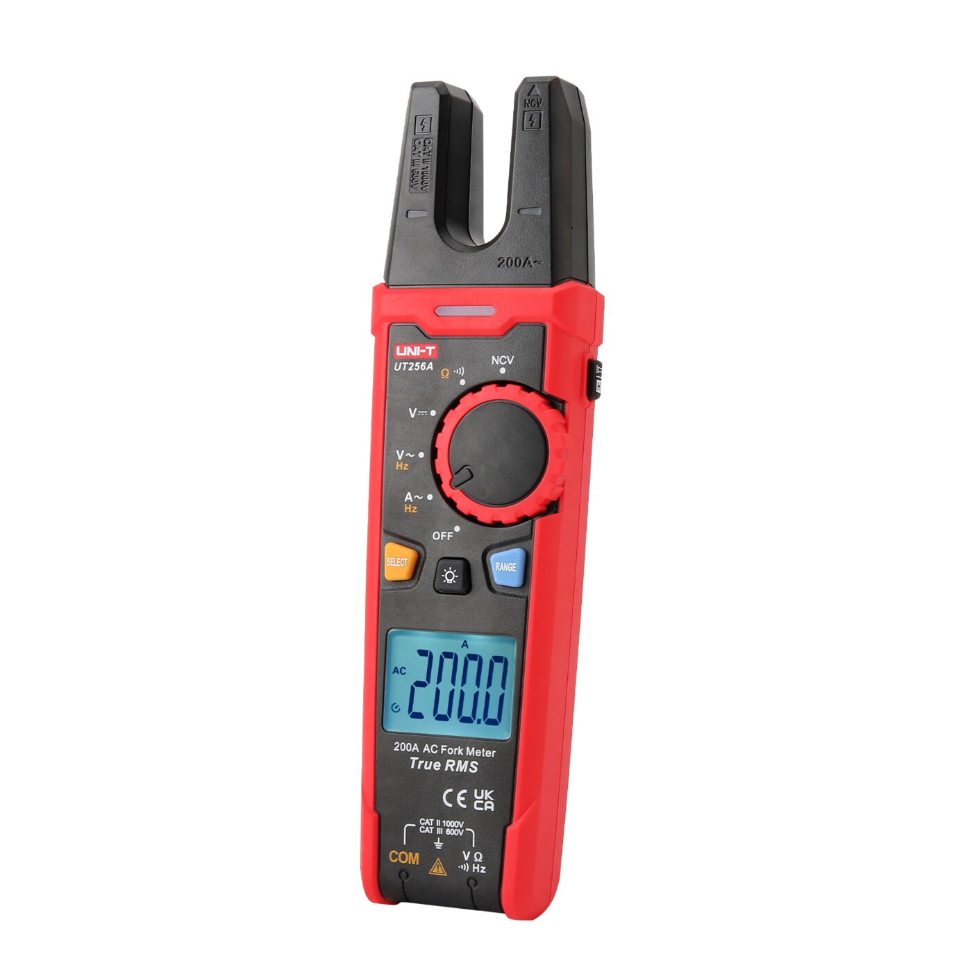UT256A 200A真有效值数字叉形表 图2