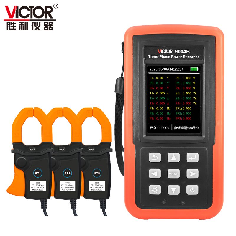 VICTOR 9004A/9004B 单/三相功率记录仪 图2