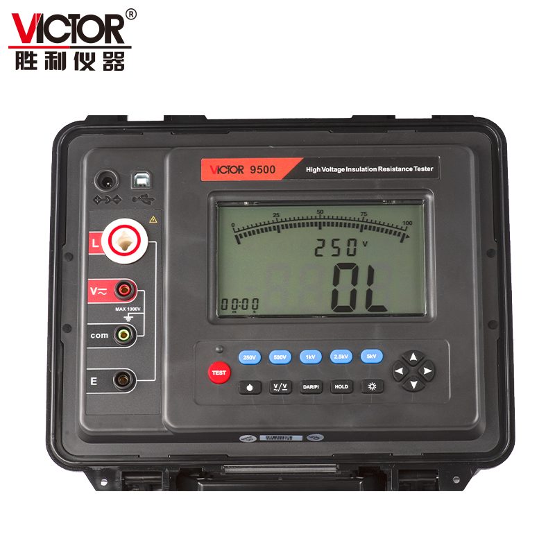 VICTOR 9500/9500B 高压绝缘电阻测试仪 图2