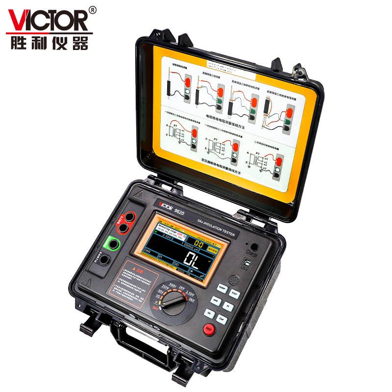 VICTOR 9620/9620B/9620C高压绝缘电阻测试仪 图2