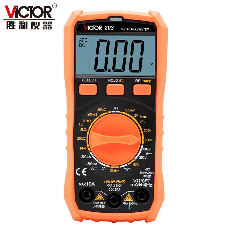VICTOR 201/202/203 小型万用表 图3