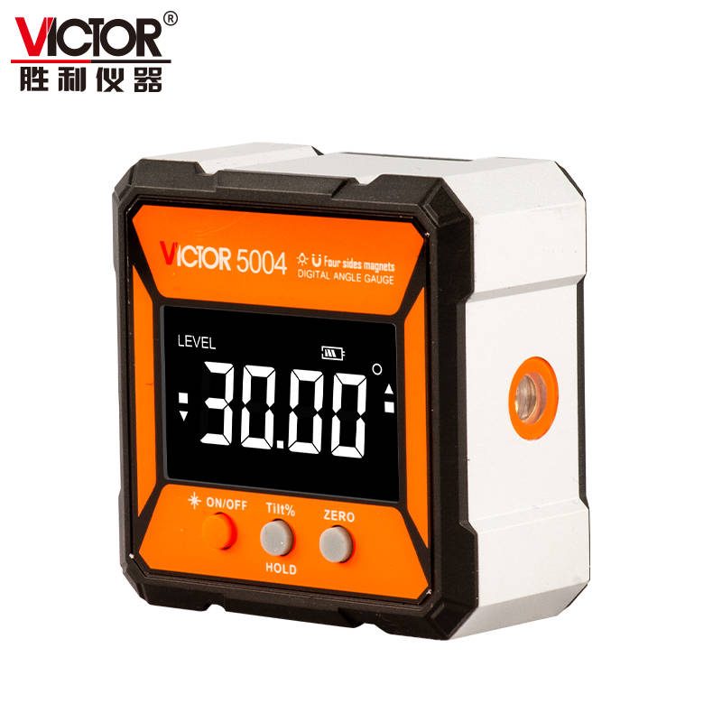 VICTOR 5004数显倾角盒四面带磁双侧激光