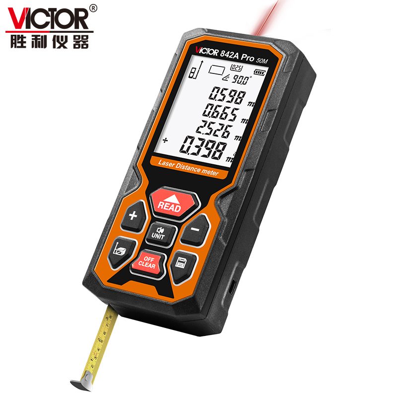 VICTOR 842A Pro/842B Pro/842C Pro 激光测距仪（二合一红光测距）