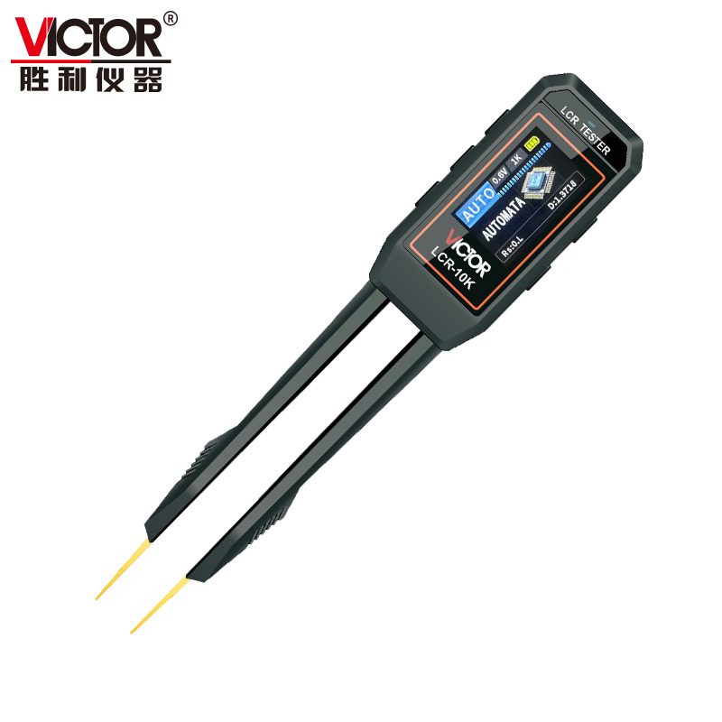 VICTOR LCR-10K 智能电桥镊子