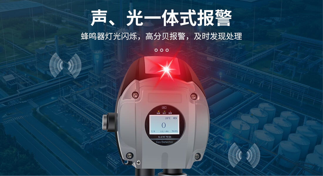 河南中安探测BTYQ-S650智能低功耗红外气体探测报警器展示实拍_04
