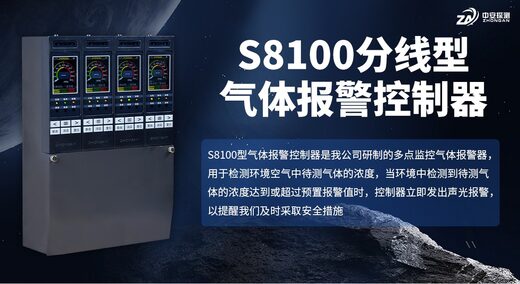S8100有几个通道？支持多少台探测器？